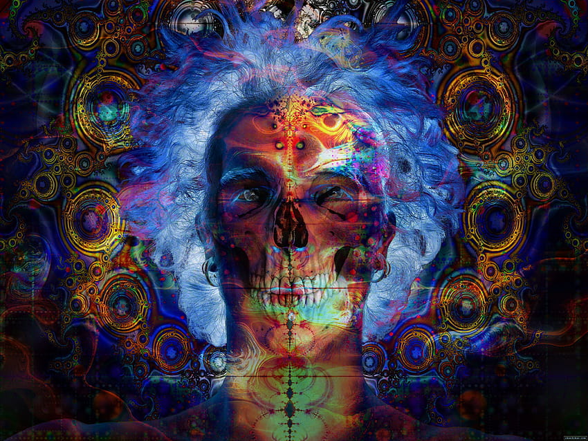 Trippy Psychodeliczna sztuka, Hoffman LSD Tapeta HD