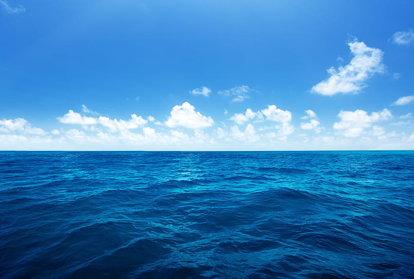 Blue Clouds Ocean Sea sky water [4623x3117] na telefon komórkowy i tablet, niebo i morze Tapeta HD