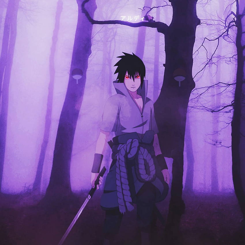 Lila Sasuke, Sasuke pfp HD-Handy-Hintergrundbild