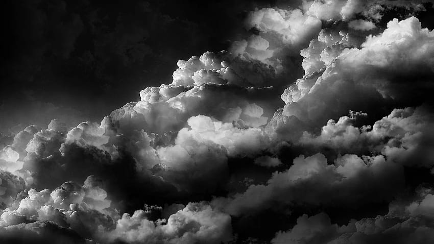 Dark Cloud diposting oleh Ethan Cunningham, estetika awan hitam Wallpaper HD