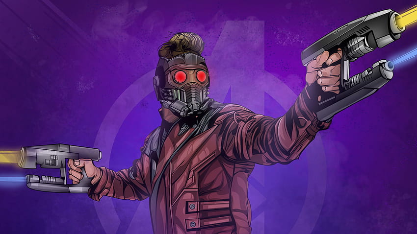 Star Lord Artworks super heróis , star lord , peter quill star lord guardiões da galáxia papel de parede HD