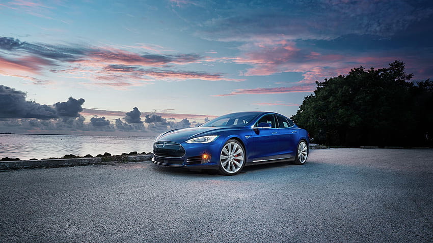 Blue Tesla Model S Backgrounds 62154 2560x1440px HD wallpaper