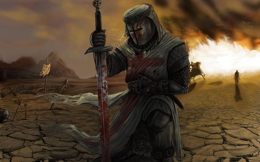 Caballero Templario – Epic z, cruzados fondo de pantalla