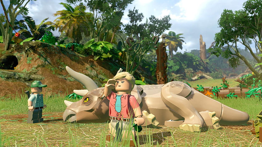 LEGO® Jurassic World, dunia jurassic lego Wallpaper HD