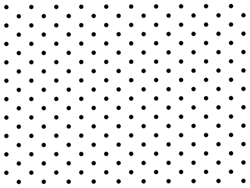 Black Polka Dot, black dots HD wallpaper