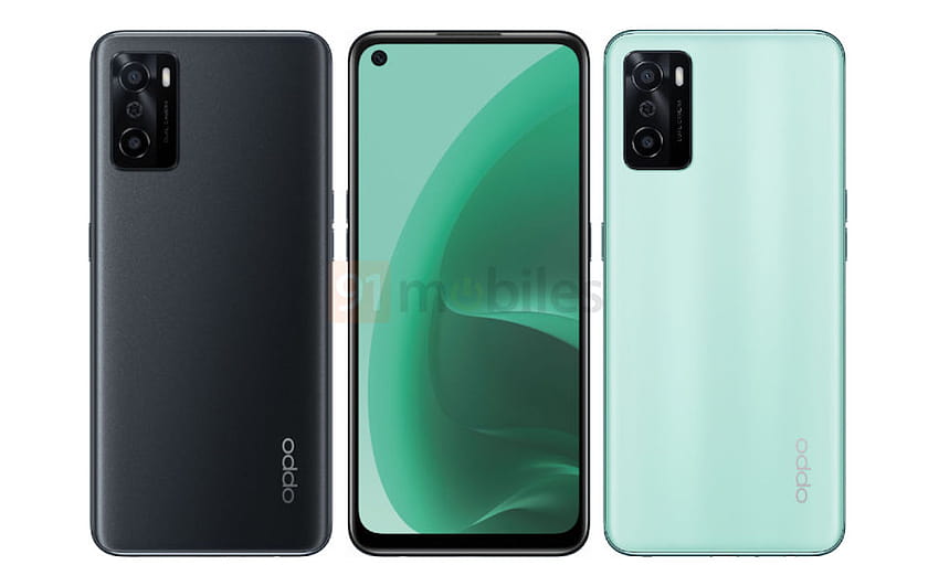OPPO A55s render leaked with dual rear cameras, slim bezels HD wallpaper