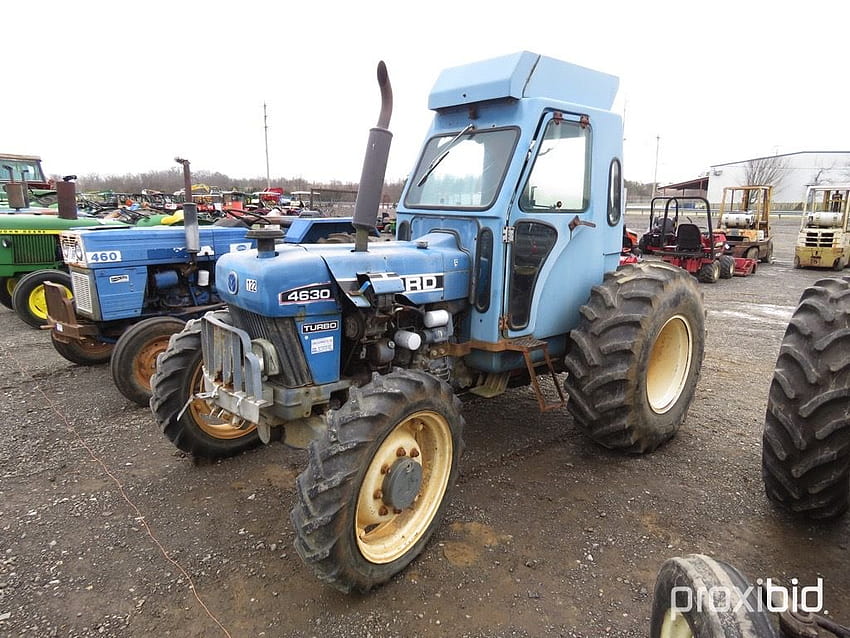 FORD 4630 TRACTOR *NEEDS WORK* DIESEL, 4WD, AFTER MARKET CAB, 3PT HITCH, PTO, DUAL REMOTES, SERIAL HD wallpaper