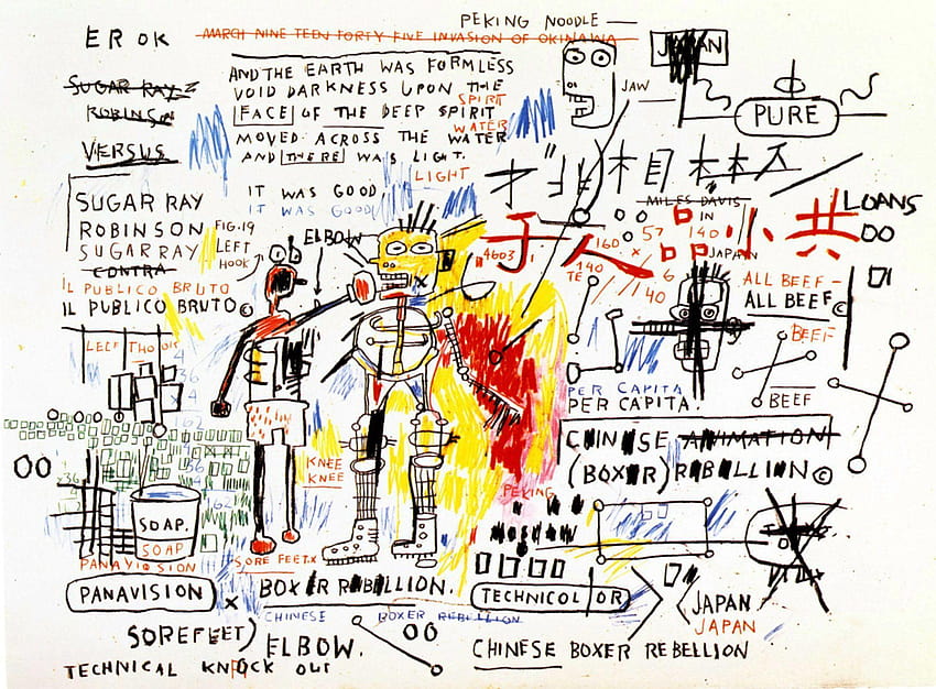 jean michel baquiat, basquiat HD-Hintergrundbild