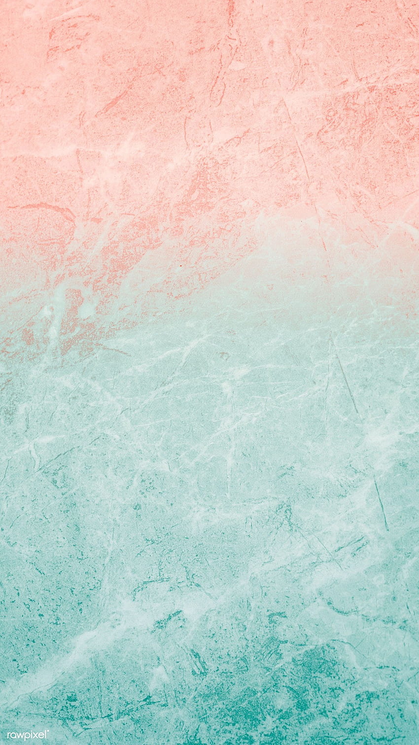 ilustrasi premium Karang dan laut, merah muda berasap dan biru wallpaper ponsel HD