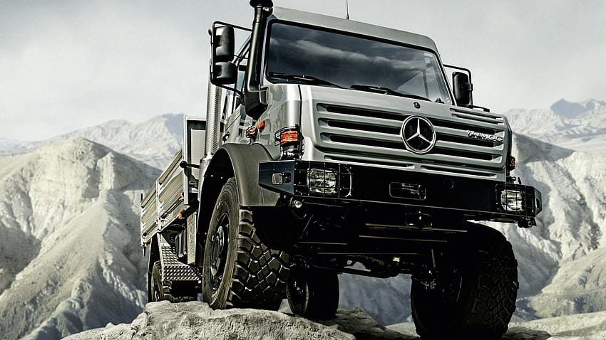 Mercedes Benz Unimog U5000 Truck, mercedes truck HD wallpaper