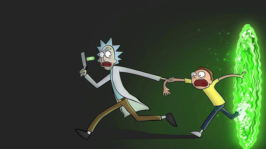 Rick And Morty Portal [Original HD wallpaper