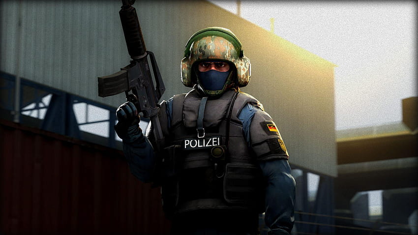 CS: GO Police Counter Terrorist, counter strike teroris Wallpaper HD