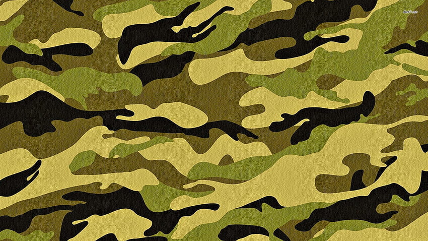 Yellow Camo, army camouflage uniform HD wallpaper