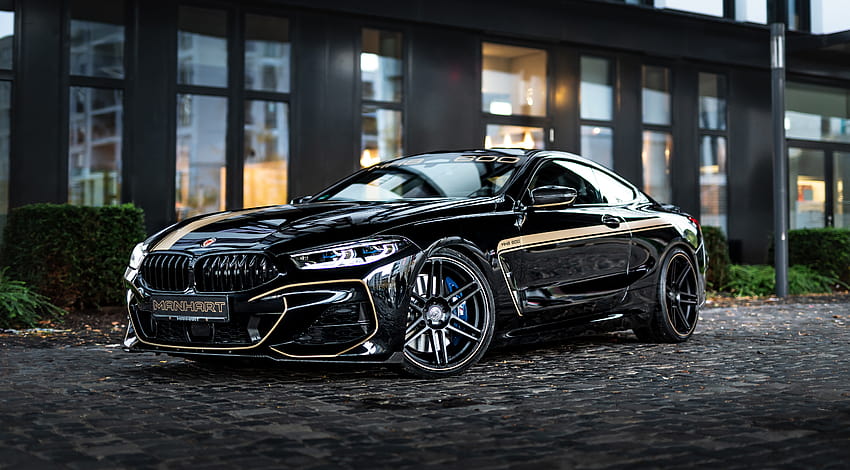 BMW M850i ​​, Manhart Performance, Tuning, Black Edition, Negro/Oscuro, bmw negro fondo de pantalla