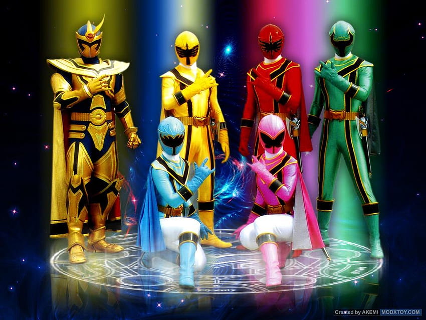 Power Rangers Mystische Kraft HD-Hintergrundbild
