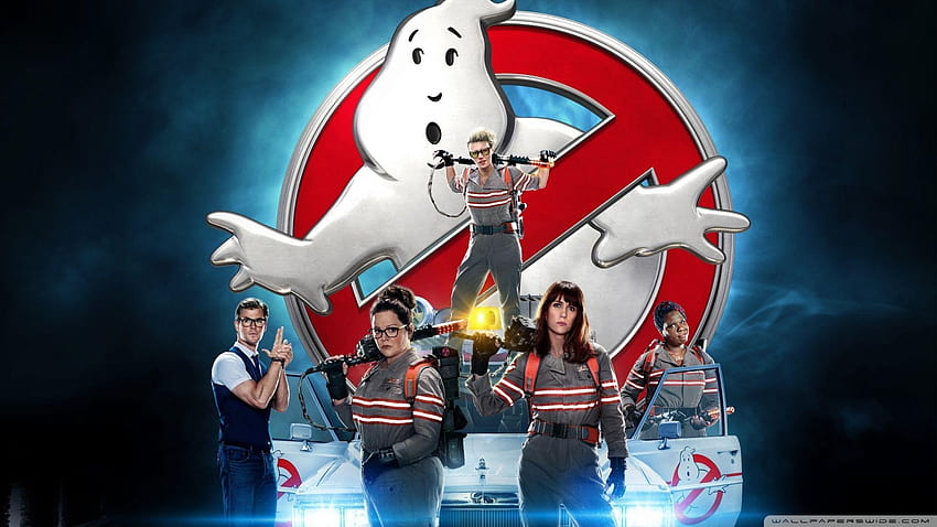 Ghostbusters ❤ pour Ultra TV • Large logo ghostbusters Fond d'écran HD