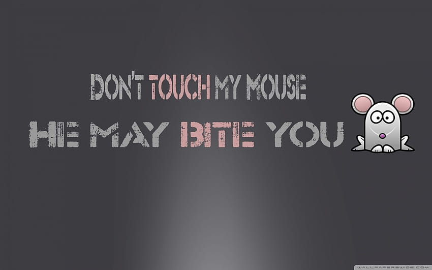 Dont Touch My Computer, dont touch my pc HD wallpaper