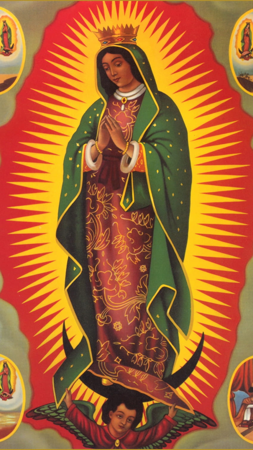 FEAST OF OUR LADY OF GUADALUPE WITH LITTLE GALLERY [1193x1509] for your , Mobile & Tablet, guadalupe iphone HD phone wallpaper