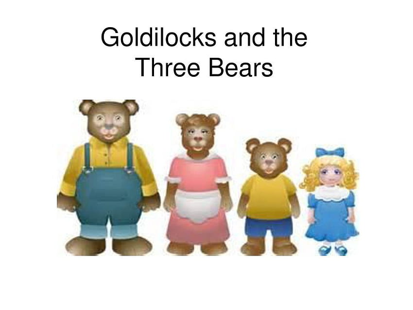 Goldilocks and the Three Bears HD wallpaper