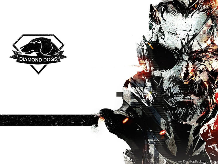 Big Boss Diamond Dogs Metal Gear Solid Video Game HD wallpaper