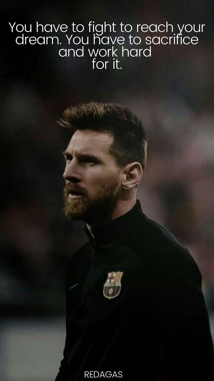 Kutipan Inspirasional Lionel Messi, kutipan messi wallpaper ponsel HD