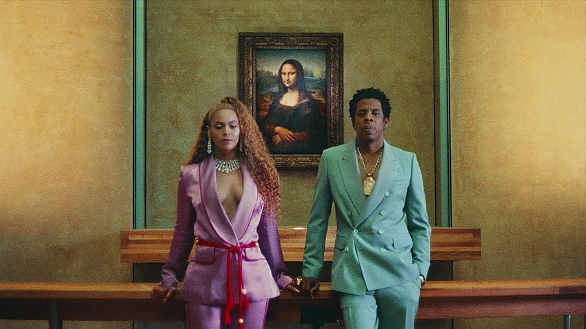 Una guía para el arte en Beyonce, Apeshit Louvre Video de Jay Z, mierda de mono fondo de pantalla