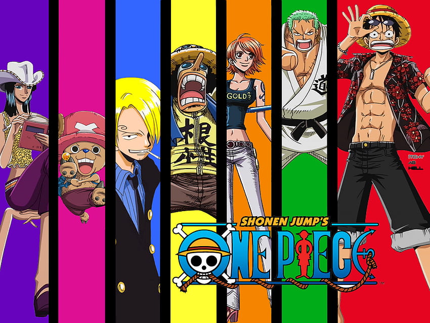 One Piece Group, 3 out of 10 season one HD wallpaper
