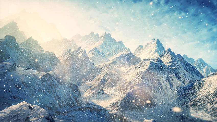 Snowy mountains HD wallpaper | Pxfuel