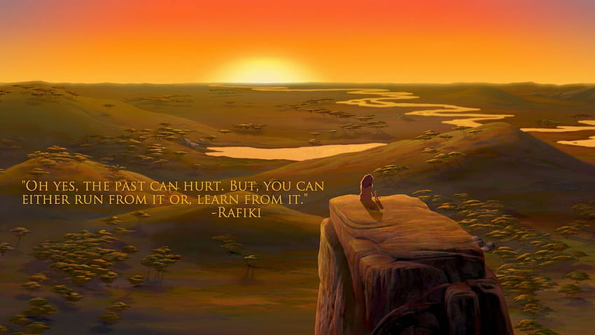 Lion King Quotes on Dog HD wallpaper