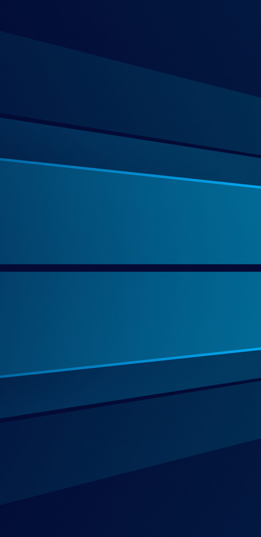 Minimalist Windows 10 Dark Blue [3840x2160]: HD phone wallpaper