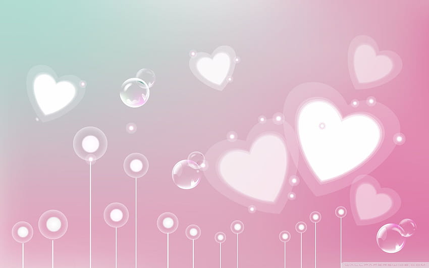Pastel Heart, valentines day pfp HD wallpaper