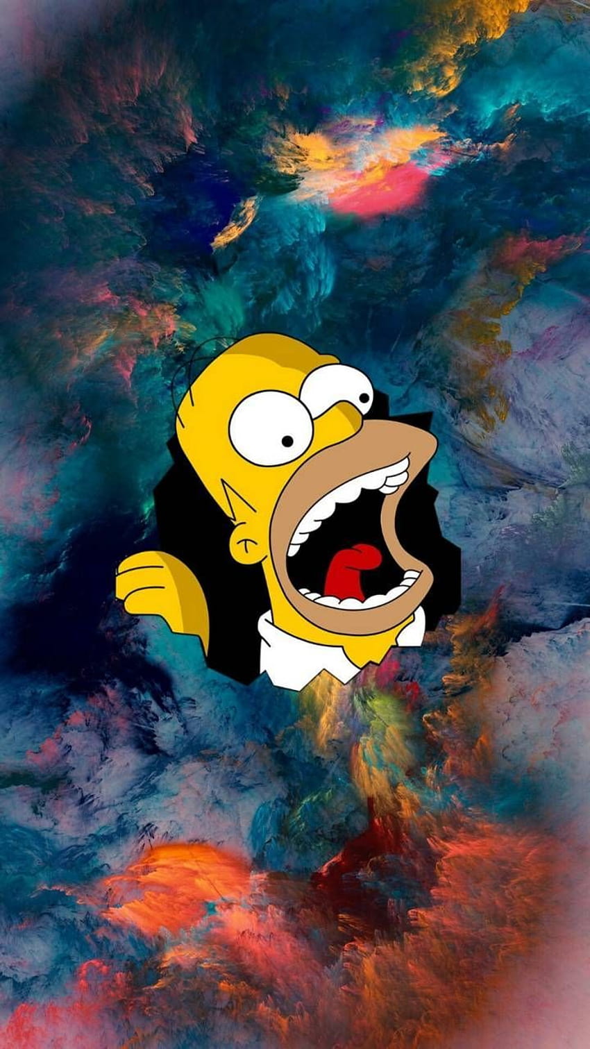 Homero Simpson Papel de parede de celular HD