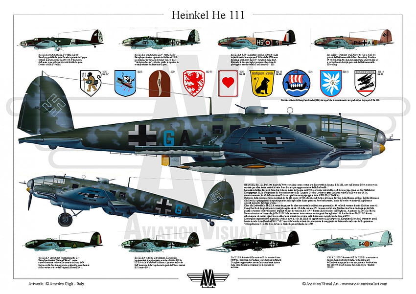 Heinkel He 111 , Military, HQ Heinkel He 111 HD wallpaper