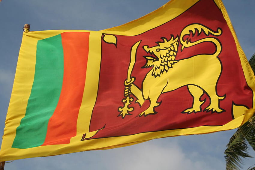 MODE: Flagge von Sri Lanka, Flagge von Sri Lanka HD-Hintergrundbild