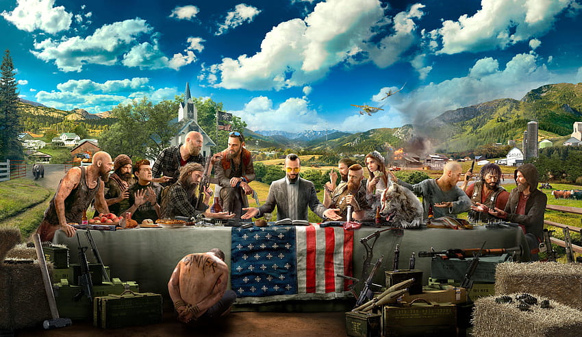 Far Cry 5, Key Art, , , Spiele,, Far Cry 5 Spiel HD-Hintergrundbild