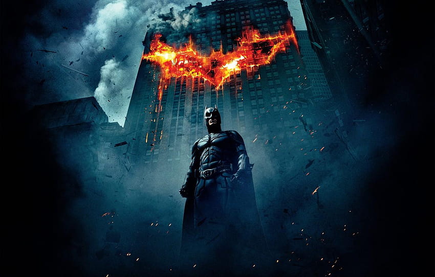 2008, Dark, City, Fire, Movies, 2012, Hero, The, dark knight batman HD wallpaper