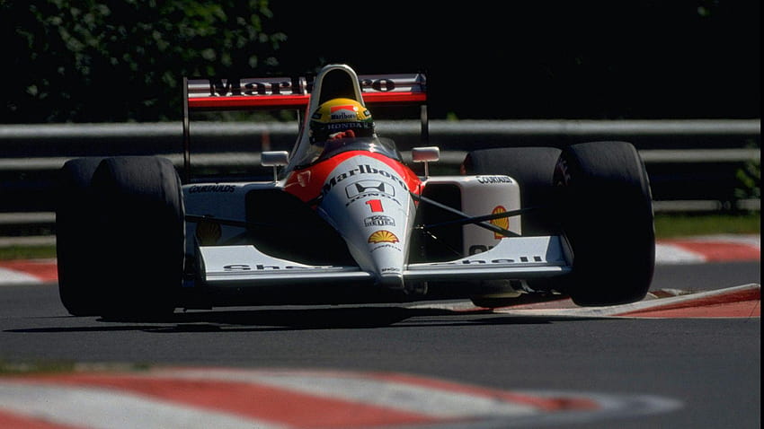 Ayrton Senna da Silva Informationen und Statistiken HD-Hintergrundbild