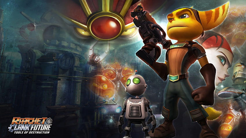 Ratchet And Clank Tools Of Destruction Psp, ratchet clank Wallpaper HD