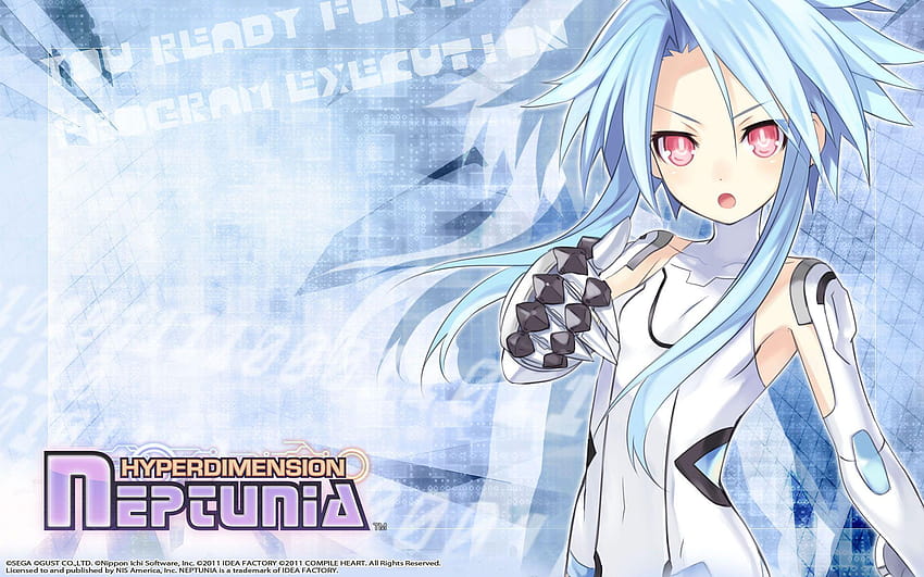Hyperdimension Neptunia 006 – White Heart HD wallpaper