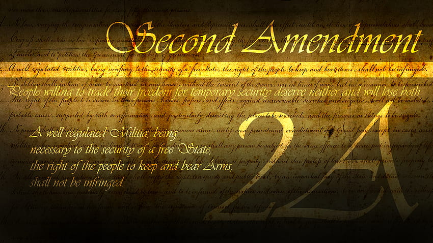 A 2ª Emenda cita Abraham Lincoln. Quotes Gram, segunda emenda papel de parede HD