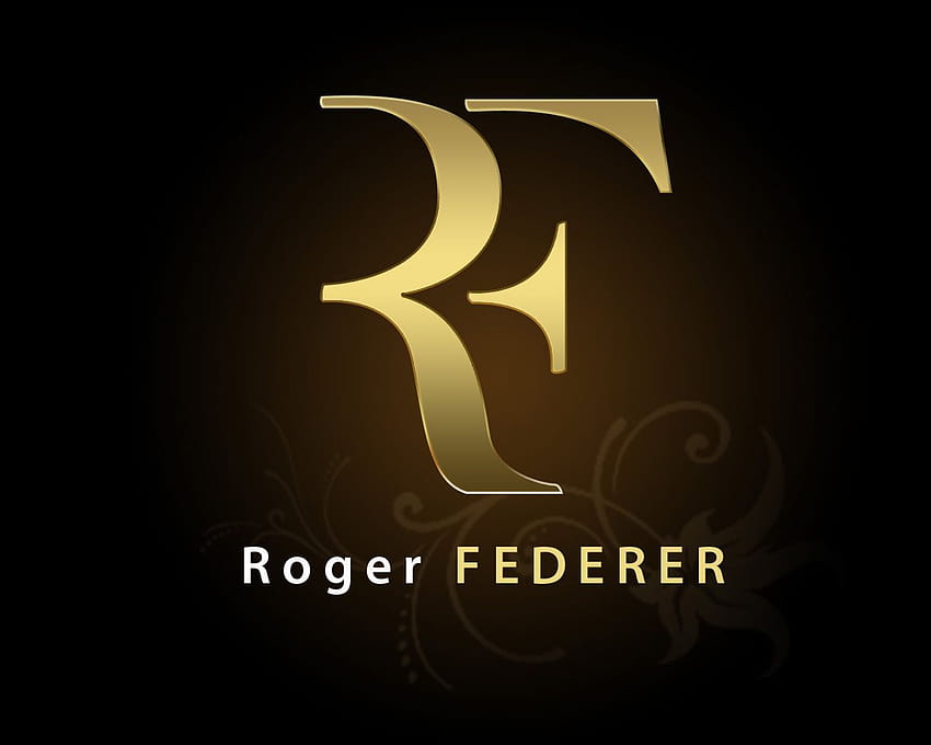 Roger Federer-Logo HD-Hintergrundbild