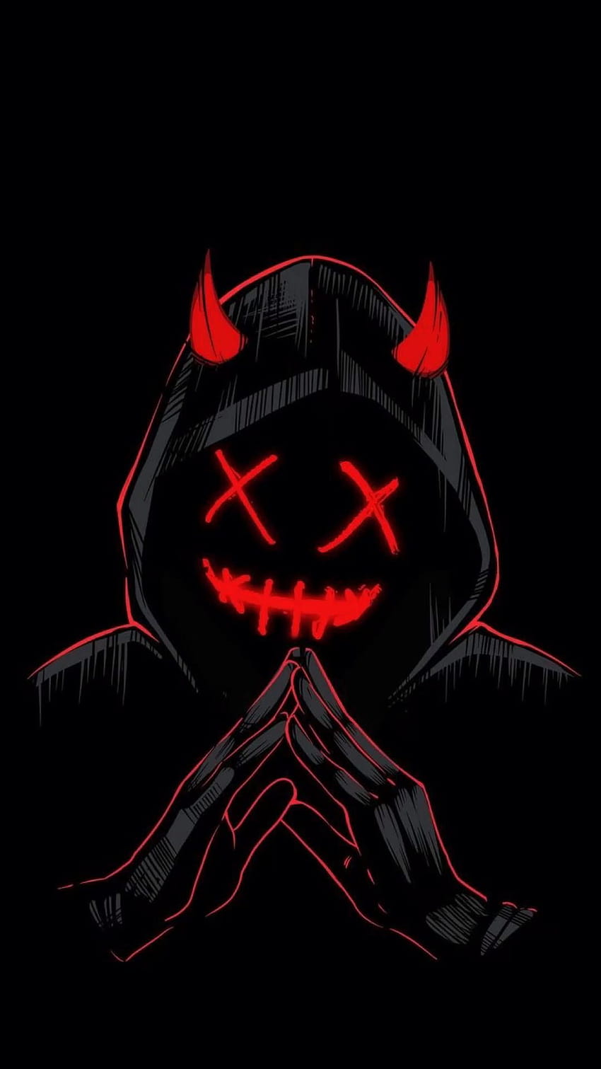 Cute Devil, demon smile HD phone wallpaper