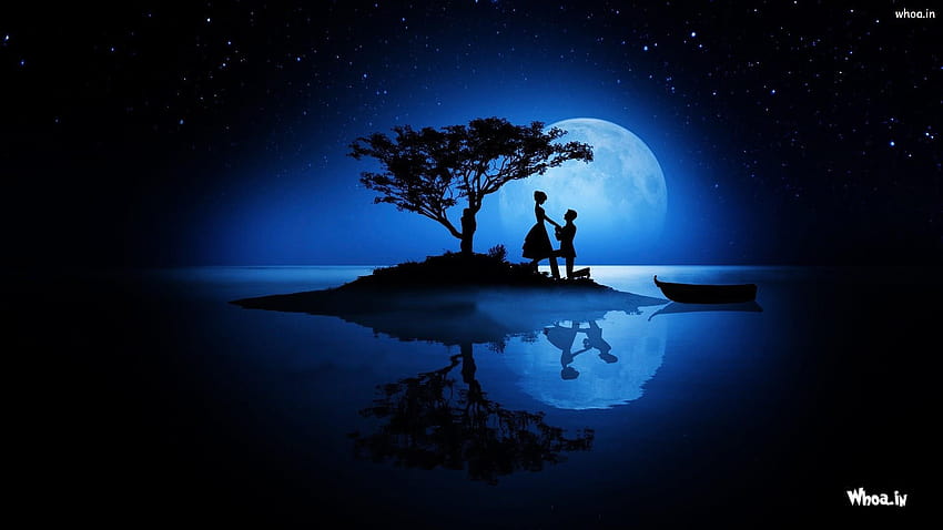 Boy Propose Girl With Moon Light Love Propose [] for your , Mobile ...