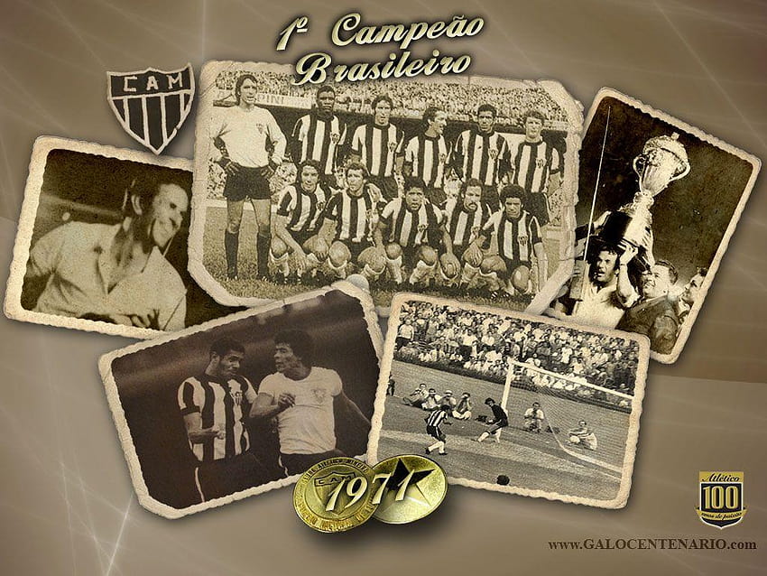 Galo – 1º Campeão Brasileiro, clube atletico mineiro HD wallpaper