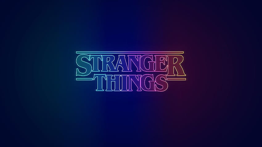 Neon Stranger Things [3840 x 2160] : r/StrangerThings HD wallpaper