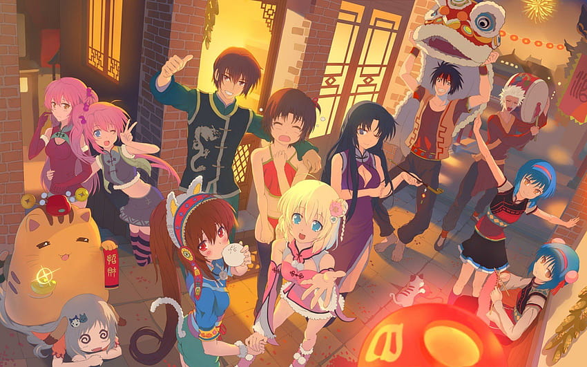 Little Busters!, Kamikita Komari, Noumi Kudryavka, Miyazawa Kengo HD wallpaper