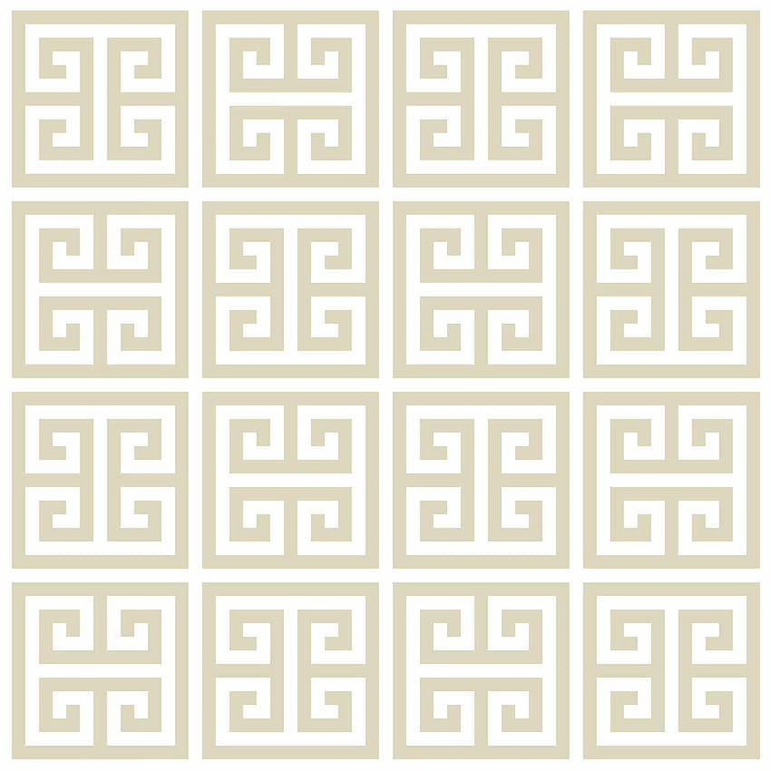 Greek Key Taupe HD phone wallpaper