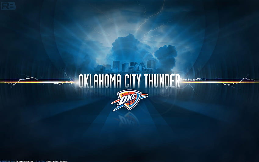 Oklahoma City Thunder at Basket HD тапет