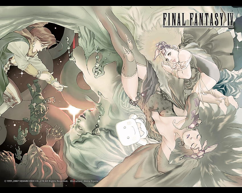 Final Fantasy IV Final Fantasy, Rydia Final Fantasy HD-Hintergrundbild