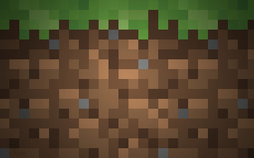 Minecraft Block, minecraft dirt HD wallpaper